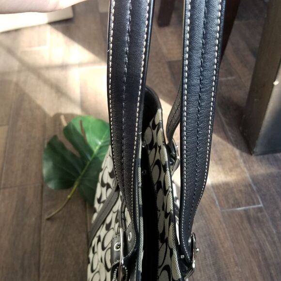 Coach Hamptons signature tote shoulder bag VINTAGE - Picture 7 of 10